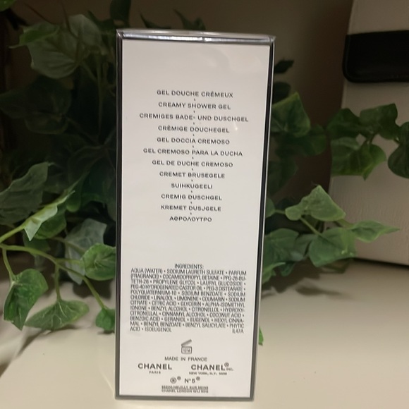 CHANEL No 5 Paris ~ The Shower Gel 6.8 Fl. Oz. 200ml. Sealed! 🖤🤍❤️ - Picture 2 of 5